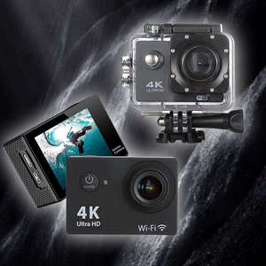 Cámara de acción Sjcam 4K con ángulo amplio de 170 grados, resistente al agua, con Wi-Fi para grabación de video de deportes al aire libre. - Product Image 2