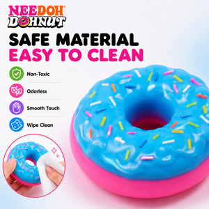 Juego de Juguetes Sensoriales de Donuts Interactivos con Piezas de Glaseado Intercambiables para Reducir el Estrés y el Juego Creativo - Product Image 5