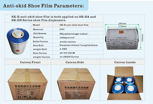 Distributeur <span class=keywords><strong>de</strong></span> couvre-chaussures jetables Sikerma pour la maison - Rouleau <span class=keywords><strong>de</strong></span> film protecteur pour chaussures - Maintien <span class=keywords><strong>de</strong></span> la propreté des sols sans effort - Product Image 3