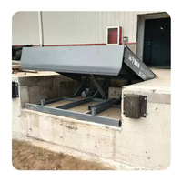 Pont d'accès hydraulique électrique fixe, niveleur de quai, plateforme de chargement et de déchargement