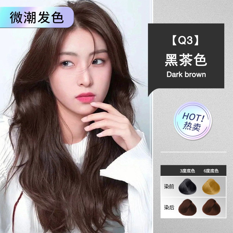 Black tea (white hair)