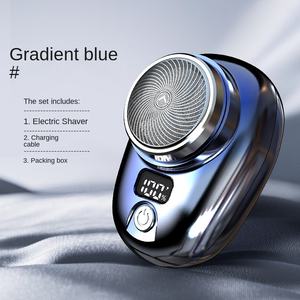 2023 gran oferta Mini Afeitadora eléctrica portátil para hombres afeitadora recargable USB para uso doméstico en hoteles y autocaravanas - Product Image 4