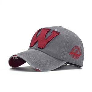 Venta al por mayor de algodón lavado Vintage inglés apliques bordados deportes <span class=keywords><strong>gorras</strong></span> de béisbol desgastadas papá <span class=keywords><strong>gorras</strong></span> para hombres sombreros de moda - Product Image 3