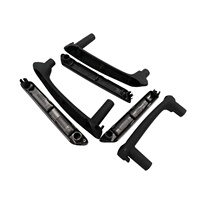 1GD867171 1GD857175 Juego de 8 piezas de bisel para interruptor de ventana y manija de puerta interior para VW Passat B5 1998-2005 LHD, piezas de interior de automóvil