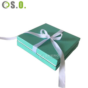 Caja de Papel para Joyería de Diseño Premium, Caja de Papel de Alta Calidad para Pulseras y Collares, Caja de Papel Personalizada para Juegos de Joyería con Lazo - Product Image 4