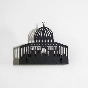 Nouvelle décoration Ramadan Kareem, décoration murale islamique en métal Bismillah, décoration suspendue islamique Eid Mubarak, décoration musulmane islamique - Product Image 6