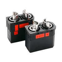 Connecteur de batterie anti-étincelles QS8S YOUWEI mâle/femelle 110A 600V nickelé 2P, prise d'alimentation haute intensité pour RC, vélo électrique, lithium PA66
