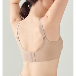 เสื้อชั้นในไร้ตะเข็บ YIYI สำหรับ<span class=keywords><strong>คุณ</strong></span><span class=keywords><strong>แม่</strong></span> แบบเปิดด้านหน้า ติดตะขอเกี่ยว คัพคงที่ ช่วยยกกระชับและป้องกันการหย่อนคล้อย เหมาะสำหรับให้นมบุตรหลังคลอด - Product Image 2