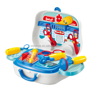 Bộ đồ chơi bác sĩ mô phỏng di động, vali giáo dục, trò chơi giả vờ cho trẻ em, kèm ống nghe và dụng cụ y tế - Product Image 1