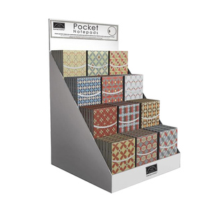 Matt kết thúc 3-Tier tông sóng Rack hiển thị cho <span class=keywords><strong>DVD</strong></span> <span class=keywords><strong>Countertop</strong></span> <span class=keywords><strong>Countertop</strong></span> hiển thị - Product Image 1