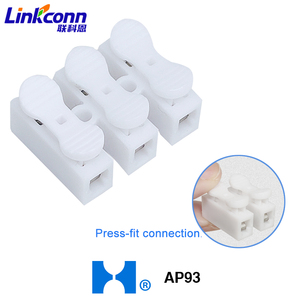 Push Button Industrial Power Wire Connector Heavy Power PA92 Connector Brass Contacts <b>Terminal</b> Block PA66 Push Button Block - Product Image 5