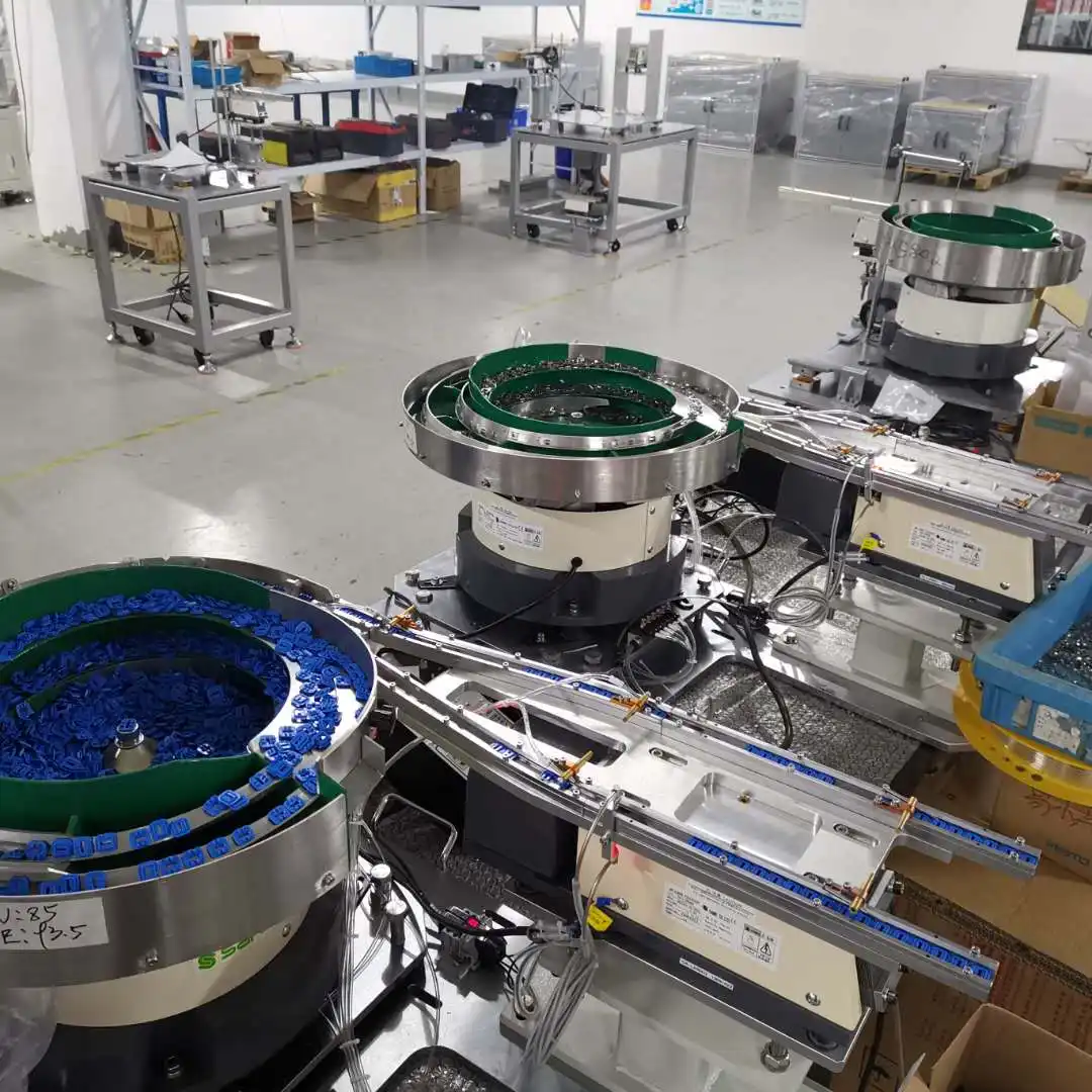 Round assembly automatic feeding machine auto spare parts vibration bowl feeder
