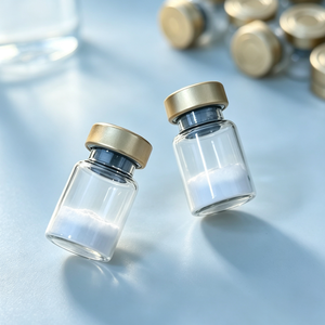 Liste de prix directe du fabricant pour les peptides, livraison rapide, poudre lyophilisée de peptide de cuivre bleu GHK-CU, matière première cosmétique OEM - Product Image 1