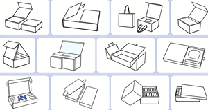 Caja de Embalaje Transparente Personalizada para Productos 3CE y Pequeños Componentes Eléctricos, Caja de Exhibición Impresa con Panel Transparente - Product Image 4