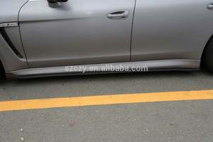 Carbono coche ajuste falda lateral para <span class=keywords><strong>Porsche</strong></span> <span class=keywords><strong>Panamera</strong></span> 09-11 - Product Image 3