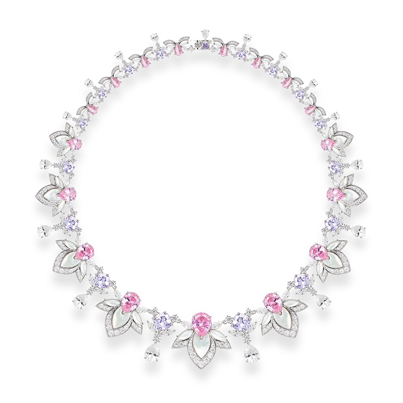 white  necklace