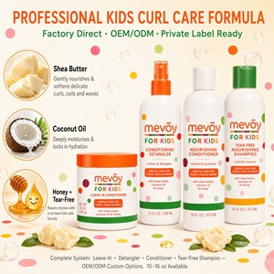 Set de Cuidado Capilar <span class=keywords><strong>para</strong></span> Niños OEM con Champú <span class=keywords><strong>y</strong></span> <span class=keywords><strong>Acondicionador</strong></span> Sin Lágrimas, Desenredante Sin Enjuague <span class=keywords><strong>para</strong></span> una Rutina de Baño Suave, Cuidado Capilar - Product Image 2