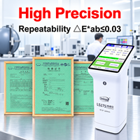 Colorimètre portable Linshang LS175 avec grande ouverture de 20 mm pour l'inspection des aliments, des fruits, des textiles et des plastiques