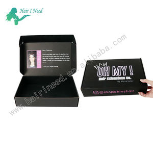 ギフトボックス折り畳み式段ボールウィッグ紙箱包装ロゴ付きカスタム - Product Image 2