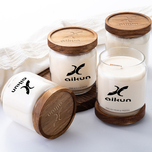 Vela Aromática de Cera de Soya de Larga Duración AIKUN, Hecha a Mano, para Decoración del Hogar, Aromaterapia, Relajación y Ambiente Romántico - Product Image 1