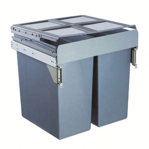 Poubelle de cuisine, poubelle coulissante pour cuisine, poubelle de rangement pour armoire de cuisine - Product Image 1
