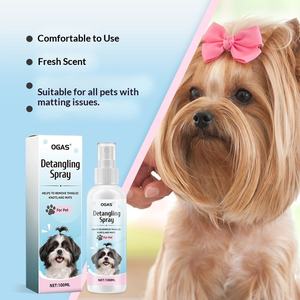 Semprotan Perawatan Rambut Anjing Anti Kusut & Antimikroba untuk Menghilangkan Bulu Kusut - Product Image 1