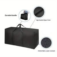 Sac de rangement pour camping en plein air, 56-75L, en tissu Oxford, imperméable, ultra-léger, durable, sac de voyage portable