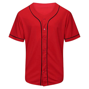 Maillot de baseball confortable et respirant à faible MOQ, taille personnalisée, pour jeunes, vêtements de sport - Product Image 1
