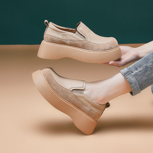<span class=keywords><strong>Scarpe</strong></span> Casual da <span class=keywords><strong>donna</strong></span> in pelle bianca con strato superiore in pelle di vacchetta + pelle sintetica con bocca bassa bassa e Design sportivo - Product Image 4
