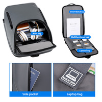 Sac à dos d'ordinateur portable étanche USB pour étudiant, idéal pour le sport et les voyages, design tendance, vente en gros directe usine