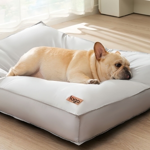 เบาะนอนสัตว์เลี้ยงกันน้ำแบบทันสมัย ถอดซักได้ เป็นมิตรกับสิ่งแวดล้อม ทนทาน หนาพิเศษ สำหรับสุนัขและแมวขนาดเล็ก/กลาง ใช้ได้ทุกฤดู - Product Image 3