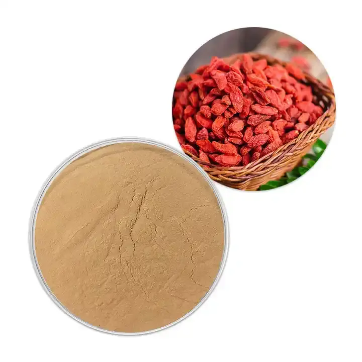 Lycium Barbarum L Goji Berry Wolfberry Extracto 10-50% Polisacáridos Goji polvo liofilizado