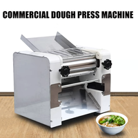 Machine à pétrir et à étaler la pâte à pizza avec moteur 2,2 kW, capacité de 600 kg/h, épaisseur réglable