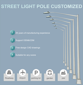 Panel Solar Cilíndrico para <span class=keywords><strong>Poste</strong></span> de Alumbrado Público, Caja de Conexiones para <span class=keywords><strong>Poste</strong></span> de Alumbrado, <span class=keywords><strong>Precio</strong></span> de <span class=keywords><strong>Poste</strong></span> de <span class=keywords><strong>Luz</strong></span> de Acero - Product Image 2