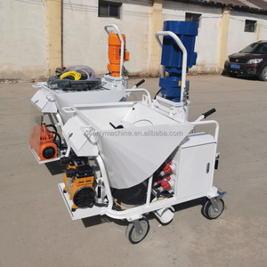Nuevo uso doméstico 100L rociador de cemento automático de alta presión 220V máquina de enyesado de yeso Motor de bomba hecho Construcción de China - Product Image 2