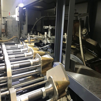 Ligne de production industrielle de cornets de glace en sucre, machine à fabriquer des cornets de gaufres, machine à fabriquer des cornets de glace
