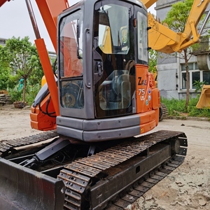 Precio barato usado Hitachi ZX75 ZX75US con bajas horas de trabajo en Shanghai Hitachi 75us con buenas condiciones - Product Image 6
