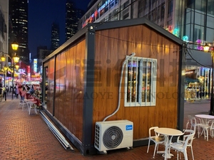 Zaoye 20FT <span class=keywords><strong>Casas</strong></span> de contenedores prefabricadas Plegables expandibles y otras <span class=keywords><strong>casas</strong></span> Cabina de elevación cuadrada pequeña para el hogar - Product Image 2