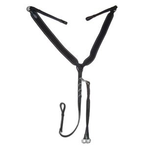 Pechera de Cuero Duradera para Caballo, Precio al por Mayor para Eventos Ecuestres de Carreras y Salto, Pechera Inglesa de Cuero para Caballo - Product Image 1