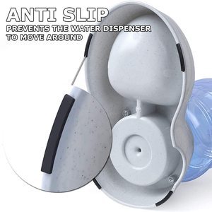 3.5L grande distributore di acqua per animali domestici cani gatti cane ciotola acqua piatto autoerogatore per animali domestici automatico gravità cane gatto acqua acqua - Product Image 6