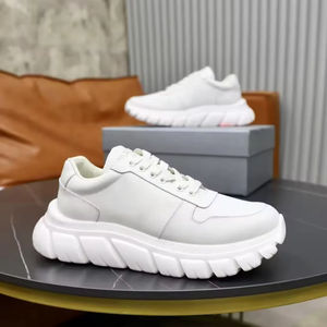 Zapatillas de deporte informales de diseñador para caminar con cómoda suela de cuero genuino, tendencia de moda transpirable, cierre con cordones, Otoño Invierno - Product Image 1