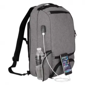 热卖电脑背包公文包功能袋，带USB充电端口