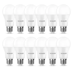 VCAN E27 Parafuso Lâmpadas 100W Equivalente Branco Quente 2700K 13.5W 1521LM Edison Parafuso LED Light Super Bright Energy Saving E27 Lâmpadas