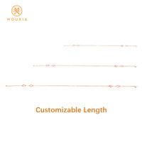 Chaîne de lunettes en métal antidérapante, support de lunettes tendance, cordon de retenue pour lunettes, 78,4 cm, plusieurs couleurs