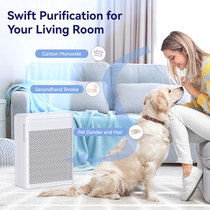 <span class=keywords><strong>Purificateur</strong></span> <span class=keywords><strong>d</strong></span>'<span class=keywords><strong>air</strong></span> intelligent pour animaux domestiques, pour grande pièce, filtre HEPA H13, charbon actif, <span class=keywords><strong>purificateur</strong></span> <span class=keywords><strong>d</strong></span>'<span class=keywords><strong>air</strong></span> moderne pour maison, sans ozone, verrouillage enfant - Product Image 4