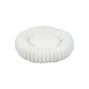 AMZ Bestseller PP Katoen Konijn Pluche Huisdierenbed Zacht en Comfortabel Warmer Antislip Bodem Zachte Kussenrand voor Katten en Honden. - Product Image 1