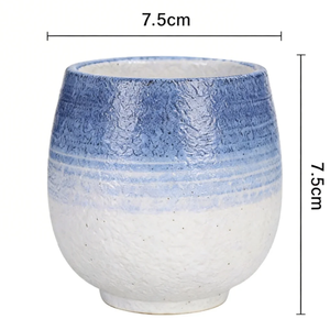 Tazas de <span class=keywords><strong>Café</strong></span> de Cerámica Pintadas al Estilo Japonés Vintage para Hogar, Oficina u Hotel, Colección con Logotipo, Tamaño Pequeño 150ml, Tazas de Té - Product Image 2