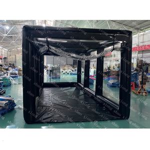 <span class=keywords><strong>Tente</strong></span> de garage <span class=keywords><strong>gonflable</strong></span> <span class=keywords><strong>pour</strong></span> voiture, capsule de stockage automobile, grande couverture extérieure transparente en PVC, <span class=keywords><strong>tente</strong></span> de présentation de voiture <span class=keywords><strong>gonflable</strong></span>, vente en gros - Product Image 4