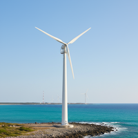 Éolienne à 3 pales de 10 kW avec contrôleur assorti pour usage domestique 220V