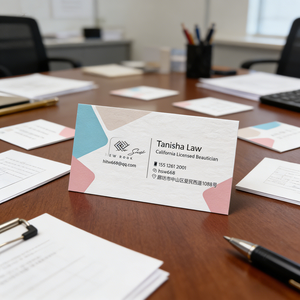 Tarjetas de Visita Impresas de Alta Calidad con Diseño Personalizado y su Logotipo para Uso Profesional Corporativo y de Pequeñas Empresas - Product Image 3